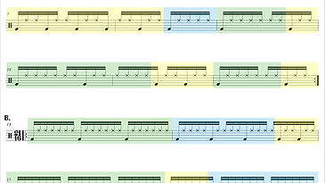 Quintuplets with 3, 5, & 7 Phrasings